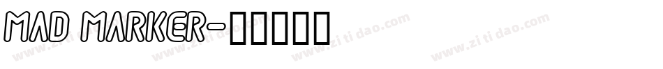 Mad Marker字体转换